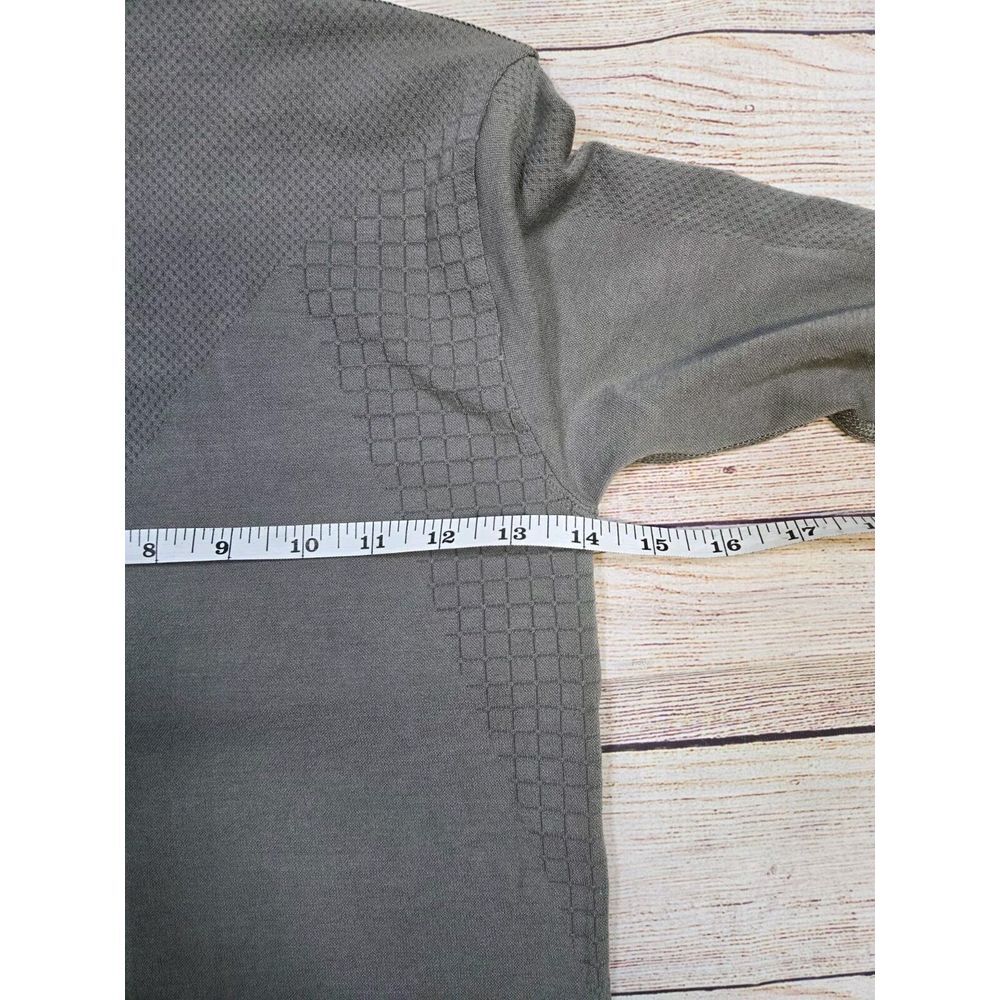 Women Lululemon Lab Seamless Wool-Blend Long-Sleeve Shirt‎ Rover Size 4 - Picture 6 of 12